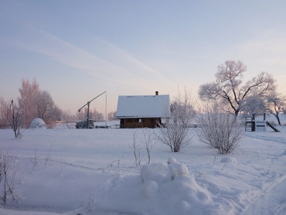 Покажите снежную, очень снежную зиму в Латвии?!