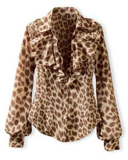 Девчата,покажите  красивую  ,леопардовую  рубашку?