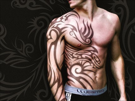  покажите красивую мужскую татуировку !