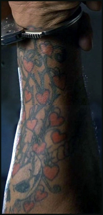 покажите прикольныю татуировку или надпись на руку!?