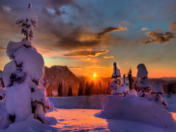 Покажите красивые фото или рисунки зимы...)