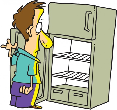 Покажите холодильник после нового года?