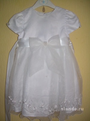 Покажите красивое платье для крещения 5-и летней  девочки