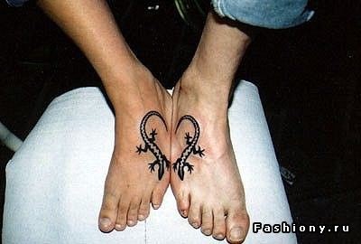 Покажите, пожалуйста, татуировки для пары?