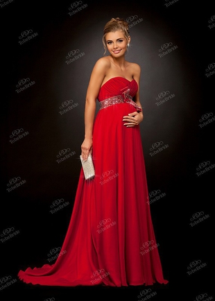 Покажите красивые вечерние платья красного цвета? 