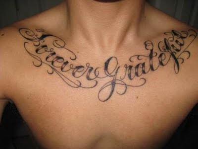 покажите красивый шрифт для татуировки ? 