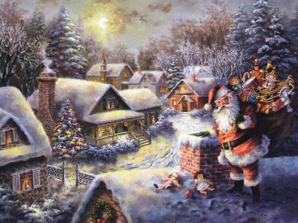Картинка Дедушки-Мороза или  Санта Клауса ? :))