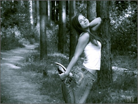 :) In my favorite forest:) 