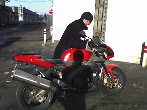 Motocikl mitj privez zimoj :D Prodayu mototehniku!