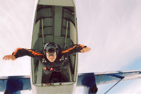 Skydive ,Prosto ja ljublju svabodu.