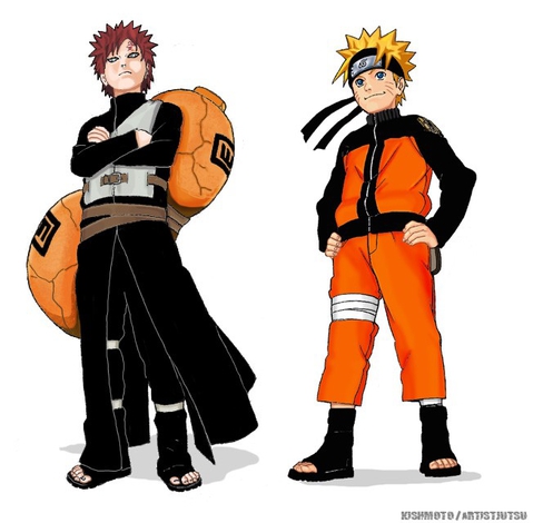 Gaara i Naruto