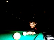 playing billiards...