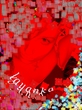 woman in red 