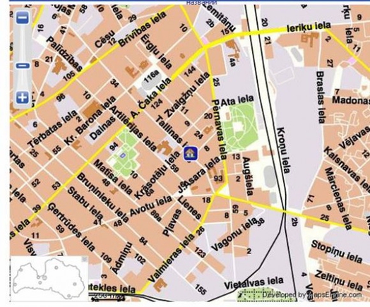 Покажи на карте улицу где ты живёшь - > http://1188.interinfo.lv/mapsengine/?lang=2 ?