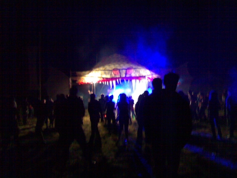 Drum and bass stage