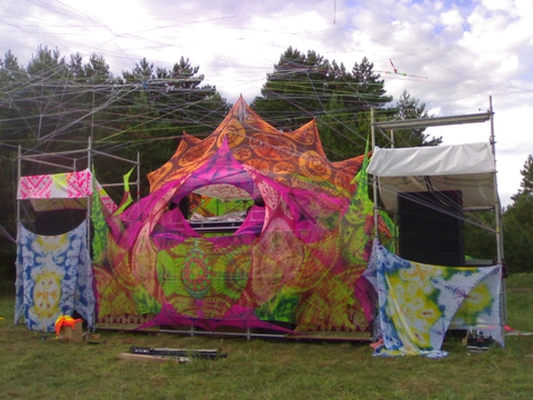 Psy Trance stage