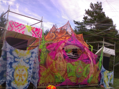 Psy Trance stage