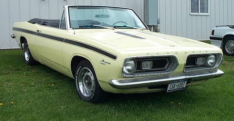 1967 Plymouth Barracuda Convertible