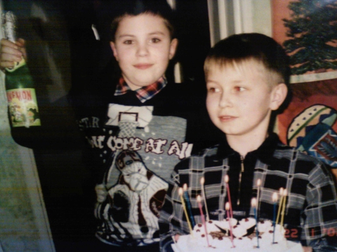 Мишка и Я в детстве...  :D:D:D:D:D klasss +10 xDDD