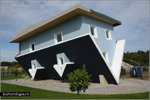 Покажите необычный дом?