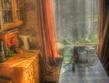 Моя первая кривая HDR фотка. Кухня моя.