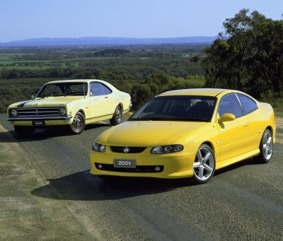 Holden Monaro: 1968 GTS 327 & 2001 CV8