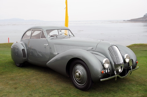 1938 Bentley 4 1/4 Litre 'Embericos' Pourtout Coupe