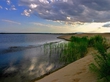 Берег реки в Казахстане