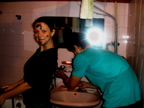 wash