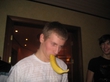 Терь у меня тоже есть дебильное фото с бананом во рту ((