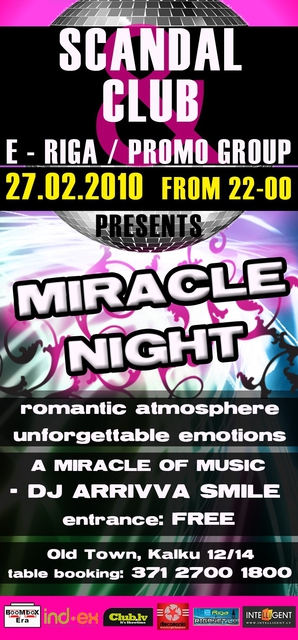 "MIRACLE" PARTY