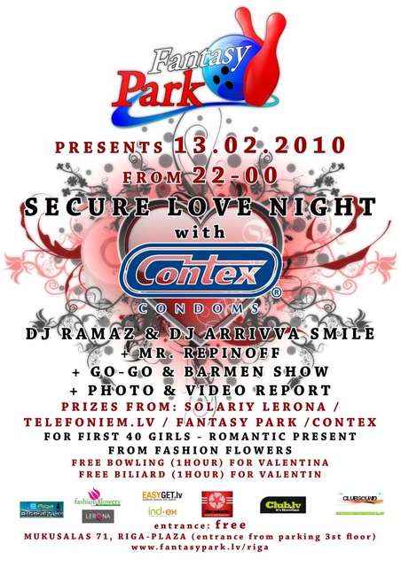 SECURE LOVE WITH CONTEX AT FANTASY PARK