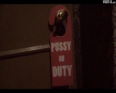 pussy on duty