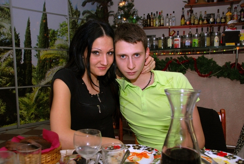 В Кафешке с любимой!