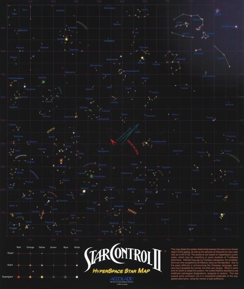 HyperSpace Star Map