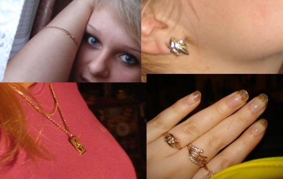 Покажи свой любимый перстень, цепочку или украшение который ты носишь каждый день?
