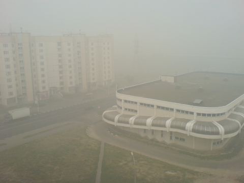 Вид с окна, сегодня утром )))