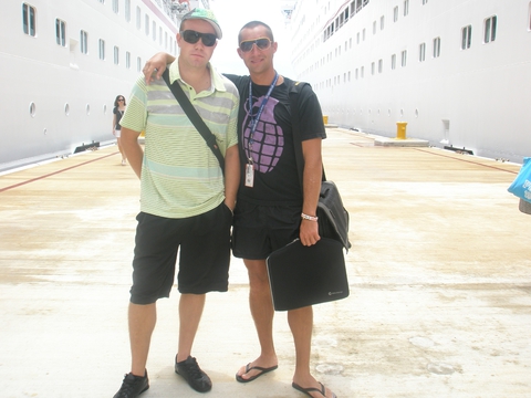 Cozumel with Vasiliy