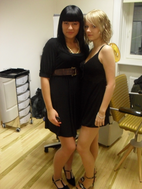 kristina i ja ( modeli, na seminare LOnda)