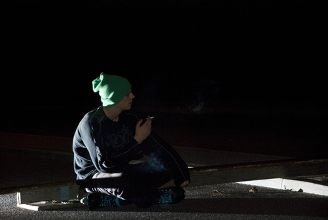 [evening's skate session @ Dreilini] soxhead team 8)