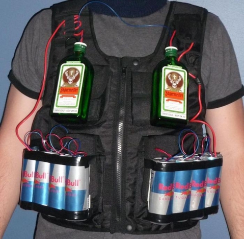 коктейль Jägerbomb для ленивых