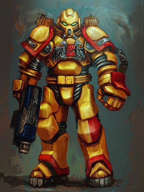Space marine ( by Raziel )