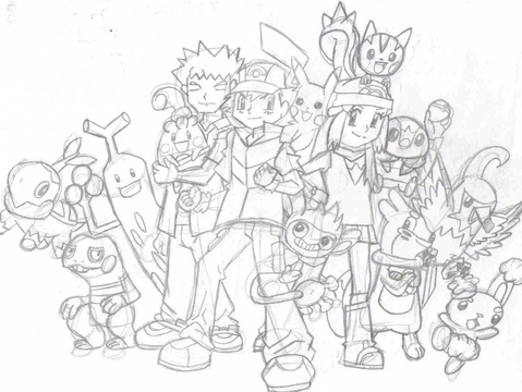 Pokemon attack ( by Raziel )