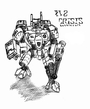 Xv5 crysis battlesuit Sketch ( by Raziel )