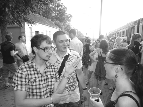 Привал на 30 минут в Лиелварде @ DEBOSCH EXPRESS TRAIN 09.07.201