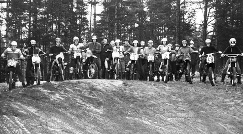 Olaines motokrosa klubs "Plastika" 1984.gads