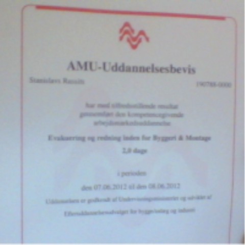 мой 8 сертификат на пути к высотам))) 