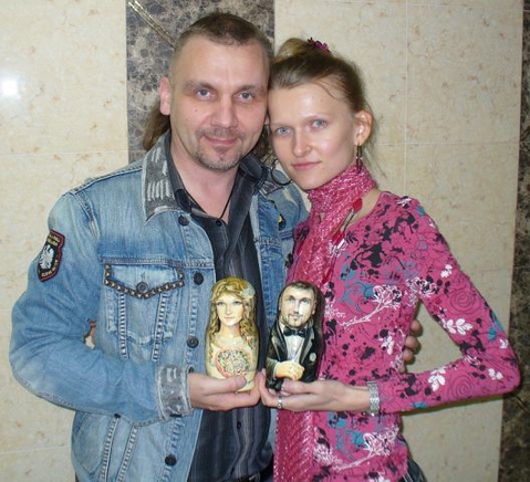 Я и жена!