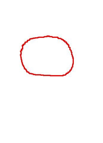 Нарисуйте в пэйнте круг от руки :D