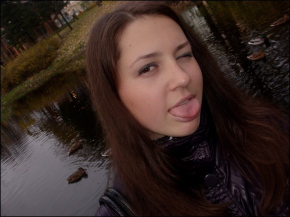 Покжи язык? ;P